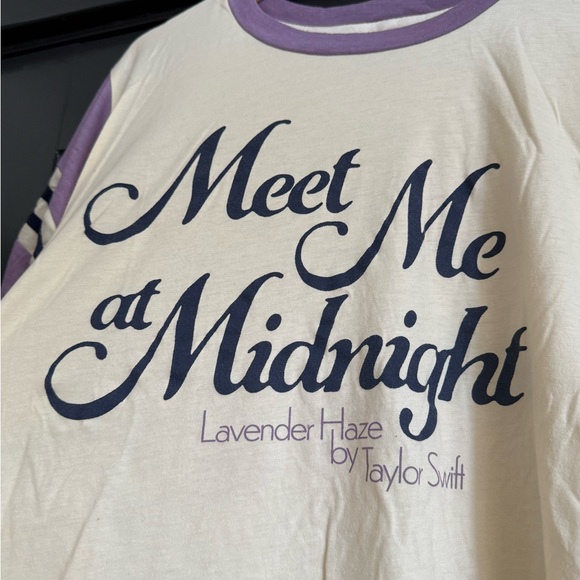 Taylor Swift Midnights Ringer Tshirt - Picture 2 of 4